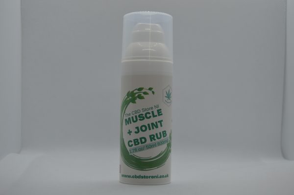 800mg CBD Muscle + Joint Rub